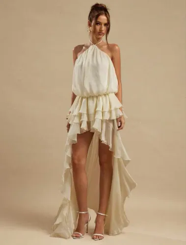 Vestido longo elegante 