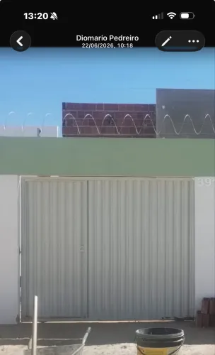 Portão de correr semi novo