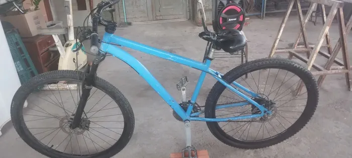 Bike aro 29 freio a disco cor azul