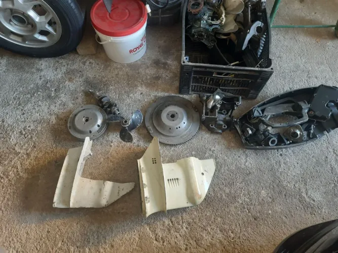 Peças motor de popa evinrude 7.5 .8 e 15 hp
