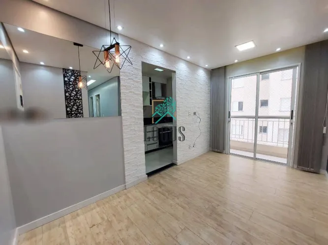 Apartamento com 2 dormitórios para alugar, 49 m² por R$ 2.561,05/mês - Ferrazópolis - São 