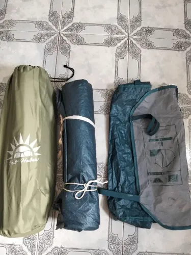 Barraca quechua + colchonete solteiro