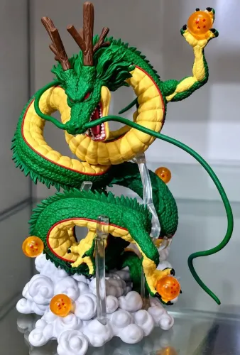 Dragon Ball Z Shenlong Original Bandai Banpresto - Dragão das Esferas com Base