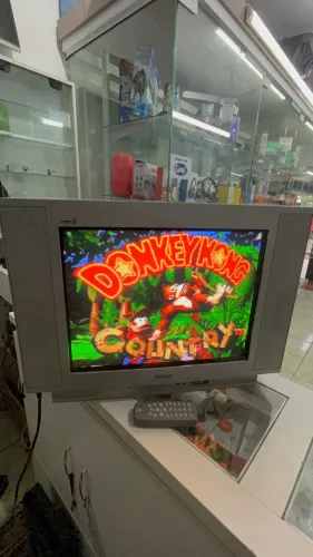 Tv retrô games cce tela plana crt tubo 14