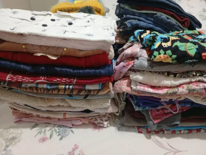 Lote ideal para quem tem brechó infantil