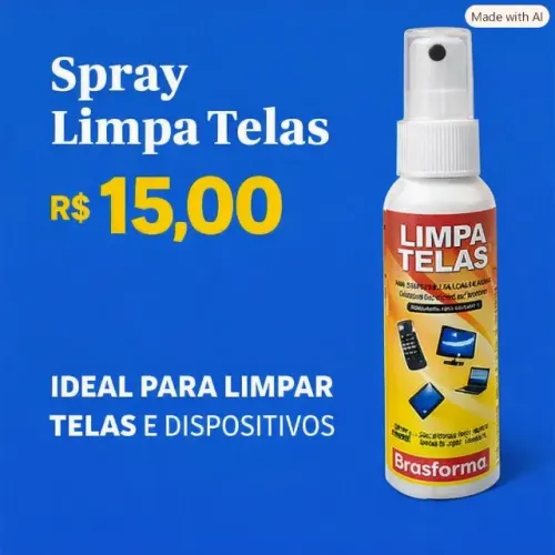 Spray Limpa Telas Brasforma