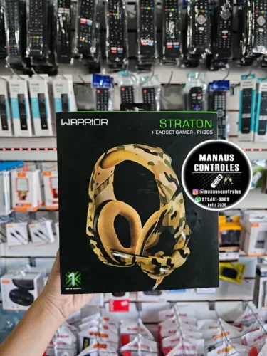 Headset Warrior R$180,00 a vista