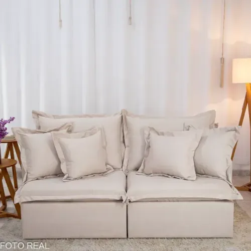 Sofá Cama Lima Linho 2,20m 