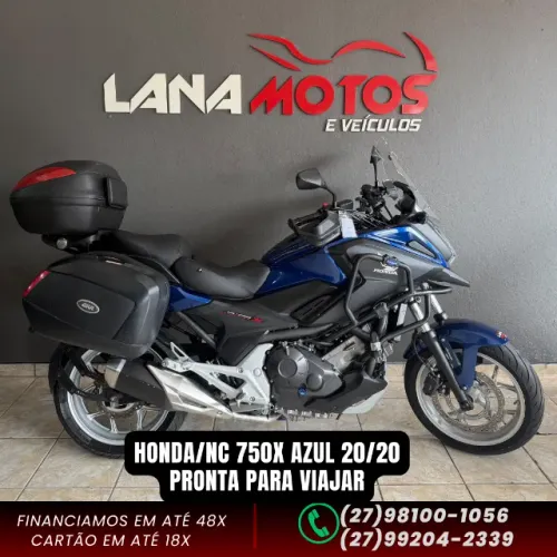 Honda NC 750x/ 750x ABS 2020 Pronta para viajar