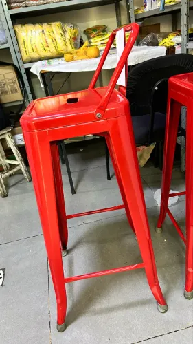Banquetas de ferro 1,80 altura. Impecáveis