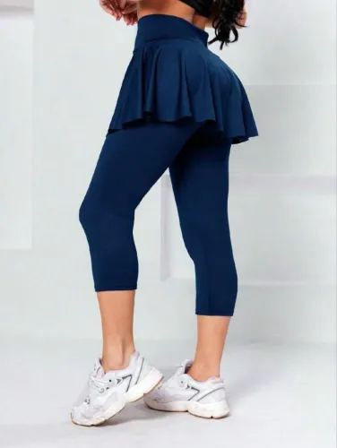 Leggings com saia 