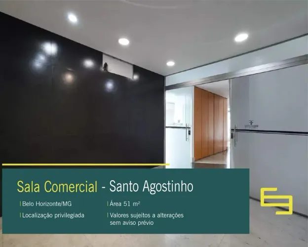 Sala Comercial à venda no bairro Santo Agostinho em Belo Horizonte/MG