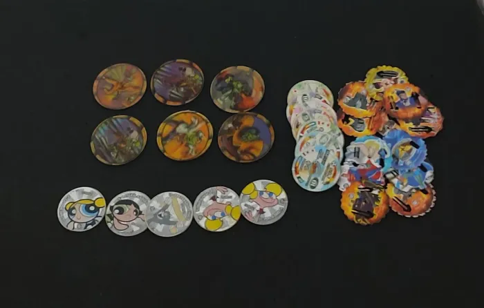 Tazos diversas coleçoes Elma chips 