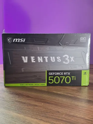 RTX 5070 TI MSI Ventus 3x (NOVA LACRADA)