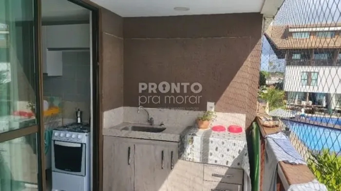 Flat com 3 quartos em Porto de Galinhas