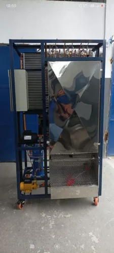 Máquina de gelo Escama.