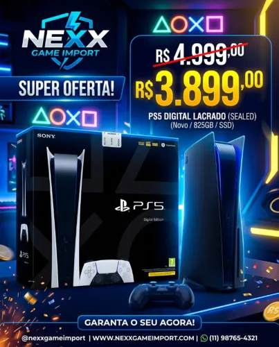 PS5 DIGITAL LACRADO