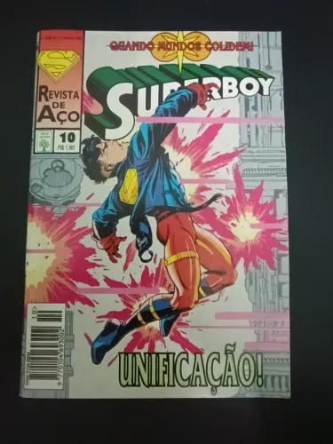 Superboy Quando mundos colidem! Unificação número 10