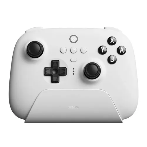 CONTROLE 8BITDO ULTIMATE, BLUETOOTH, PC/NINTENDO SWITCH, BRANCO
