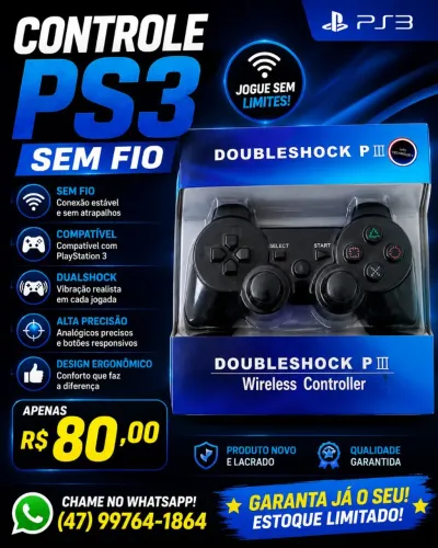 Controle PS3
