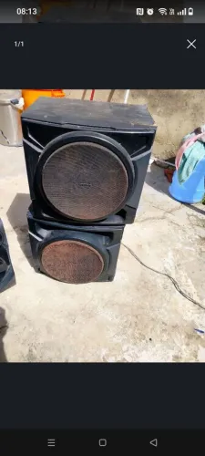 Caixas para som