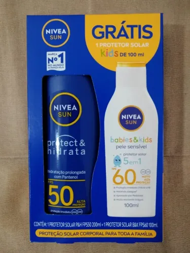 Kit protetor solar Nivea FPS 50