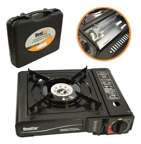 Fogareiro portátil com acendimento automático Bestfer