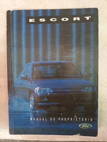 Manual do proprietário original Ford Escort MK5