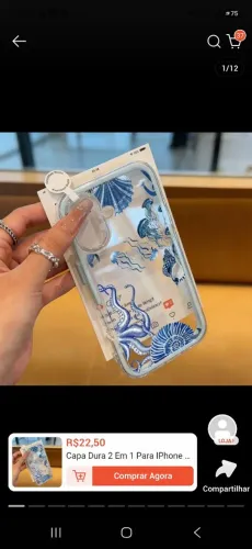 Capa de celular iphone 16
