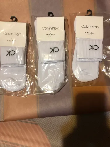 Meias Calvin Klein - Cano médio - 39 a 44