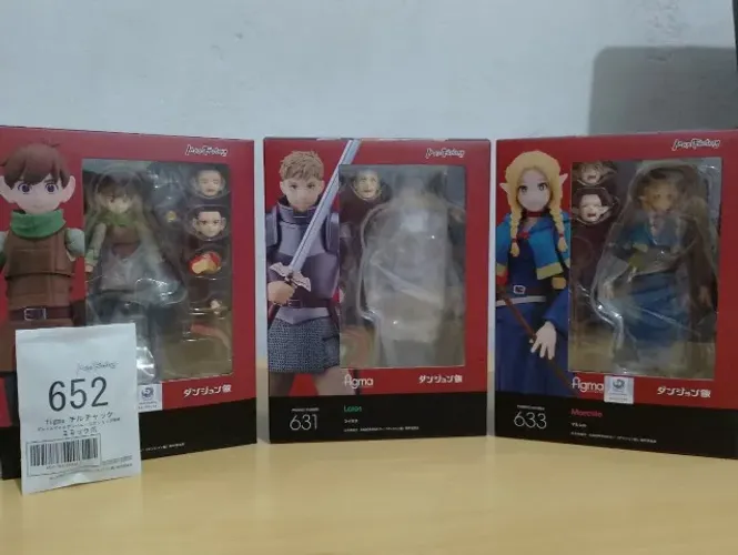Coleção Dungeon Meshi - Laios, Marcille e Chilchuck - Lacrados - Figma
