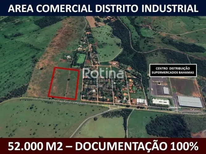 Área para alugar, Distrito Industrial - Uberlândia/MG - Rotina Imobiliária