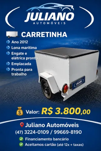 Carretinha fechada 