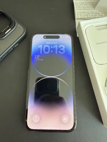 iPhone 14 Pro 256GB com caixa e nota fiscal