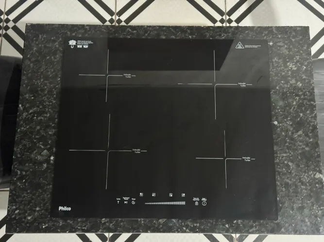 Cooktop de indução Philco 4 bocas