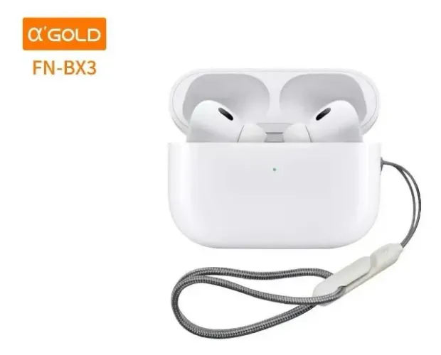 Fone Bluetooth FN-BX3 V5.4 Com Estojo E Ótimos Graves