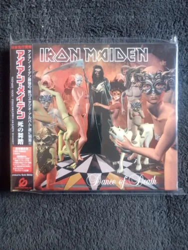 CD Iron Maiden Dance Of Death Completo Japones