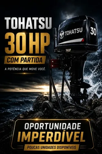 *OPORTUNIDADE* TOHATSU 30HP COM PARTIDA