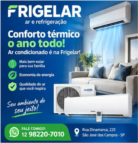 Ar condicionado para residências e comércios