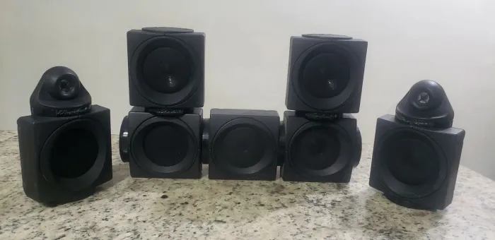 Kit 05 Caixas Inglesas WHARFEDALE Som Inclivel