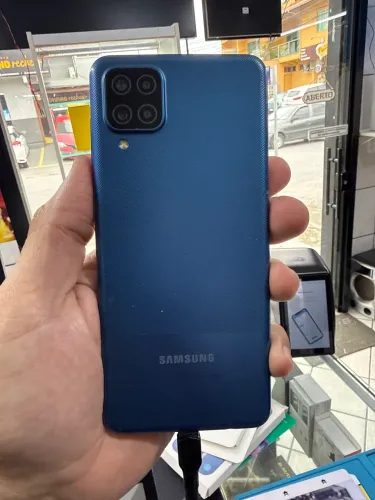 Samsung A12 cor azul