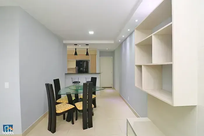 Apartamento Mobiliado com 3 quartos para alugar, 77 m² por R$ 3.300/mês - Luar do Pontal -