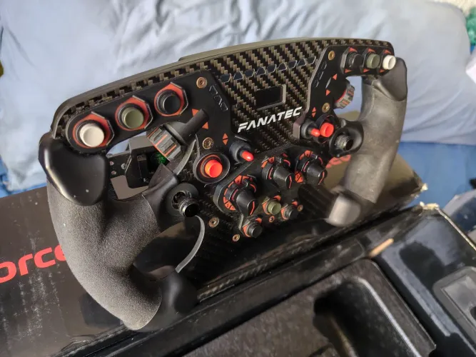 Volante Fanatec Clubsport formula V2.5, excelente estado, QRL2