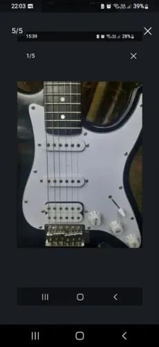 Guitarra Giannini clássica HSS novinha 