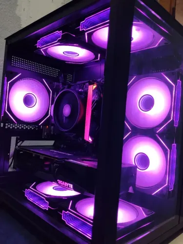 Pc Gamer ( ZERO ) Ryzen 5 5500 + RX 7600 8gb RODA RUDO