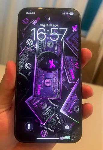 Phone 13 Pro Max 512GB Grafite - Impecável!