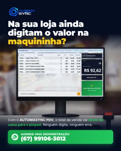 SISTEMA DE CAIXA PARA SUPERMERCADOS