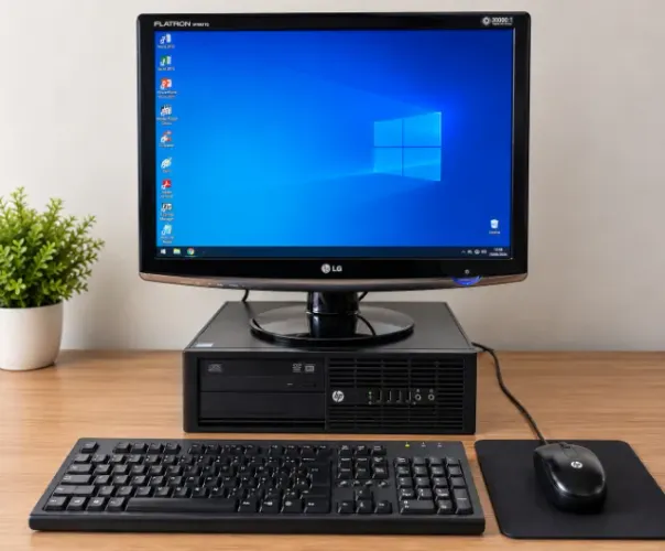 Computador i5 8GB RAM + SSD 240GB + Monitor LG 19,5" + Wi-Fi