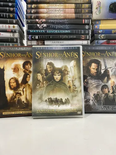 O Senhor dos Anéis - DVD Trilogia A Sociedade do Anel / As Duas Torres / O Retorno do Rei