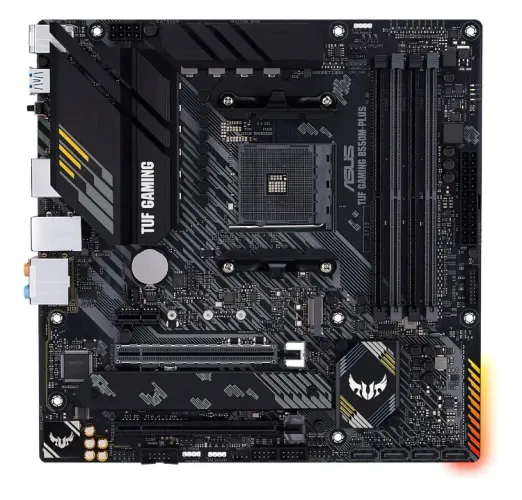 Placa-mãe Asus P/amd Am4 B550m-plus Tuf Gaming 4xddr4 Matx